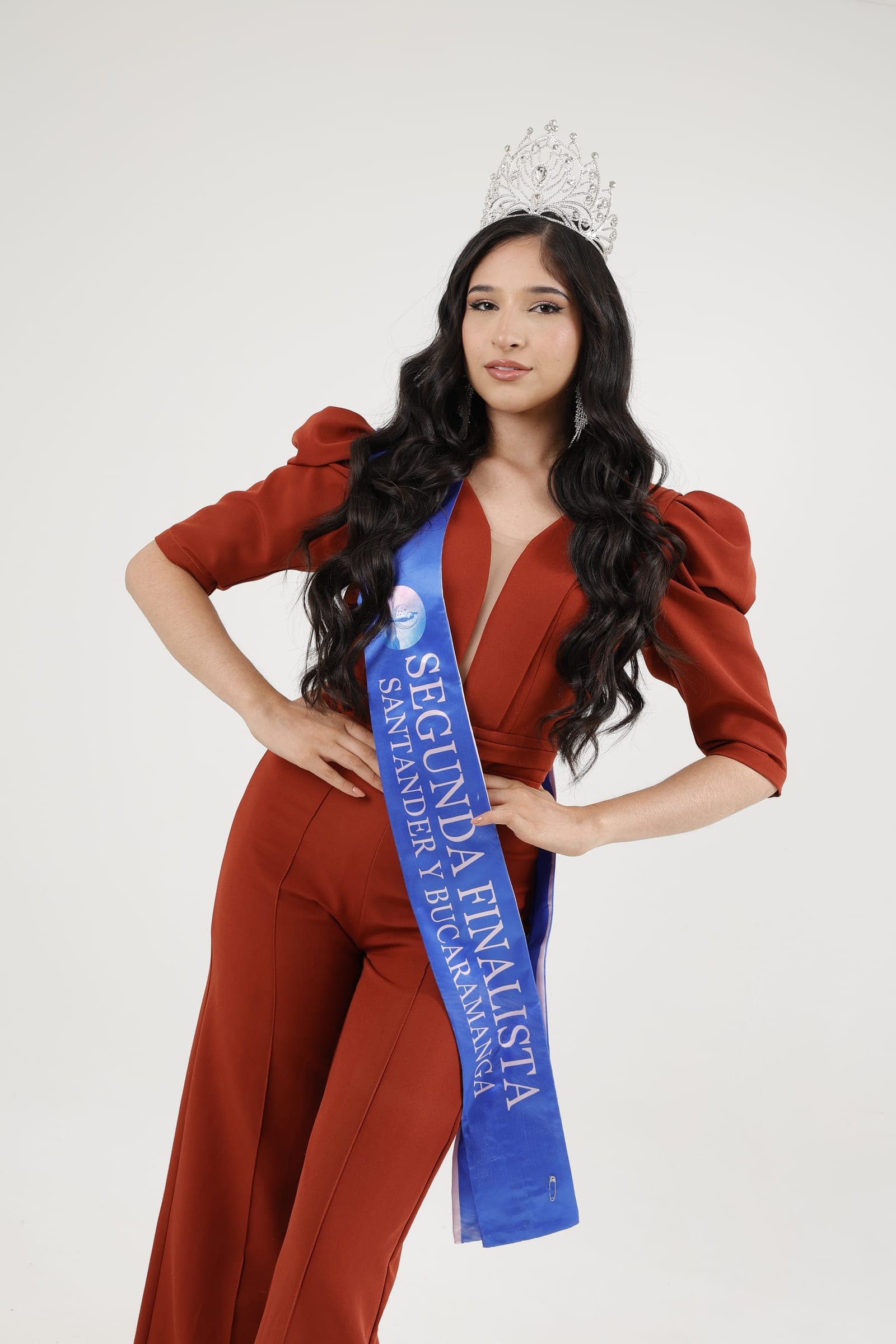 Gabriela Ramírez en certamen de belleza