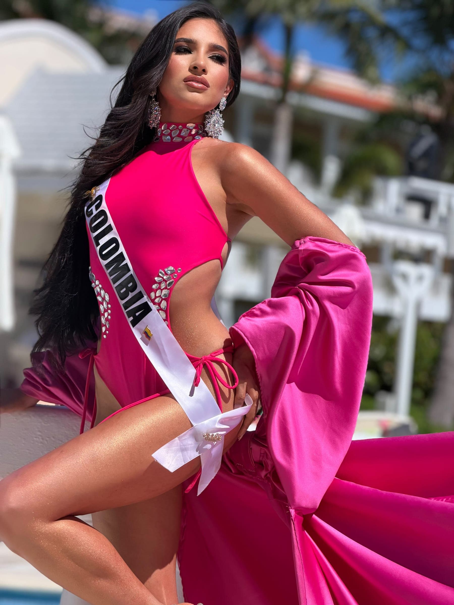Gabriela Ramírez en certamen de belleza